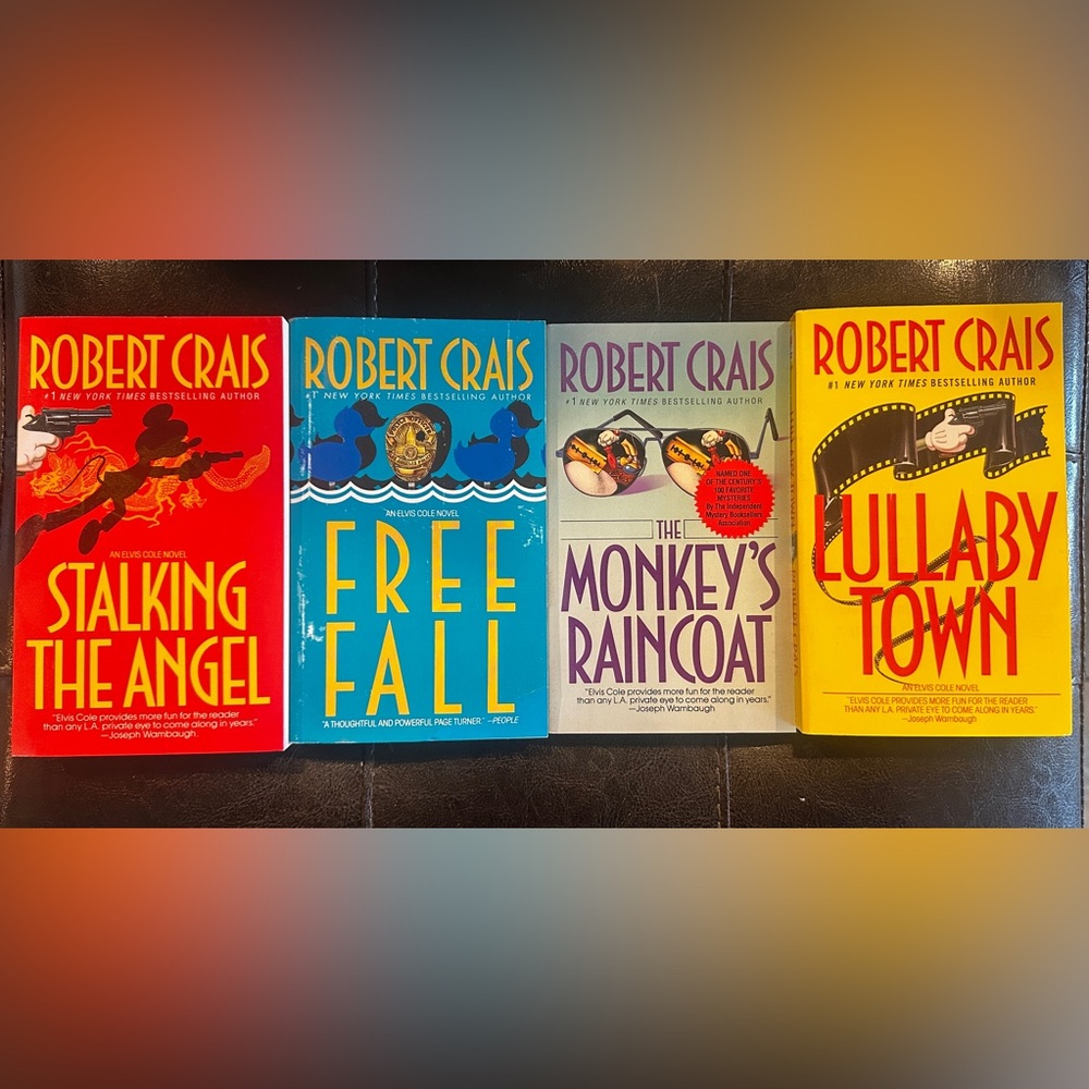 Robert Crais 4-Book Set (new)